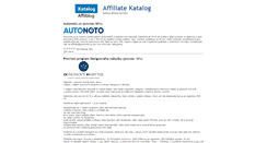 Desktop Screenshot of katalog.affilblog.cz